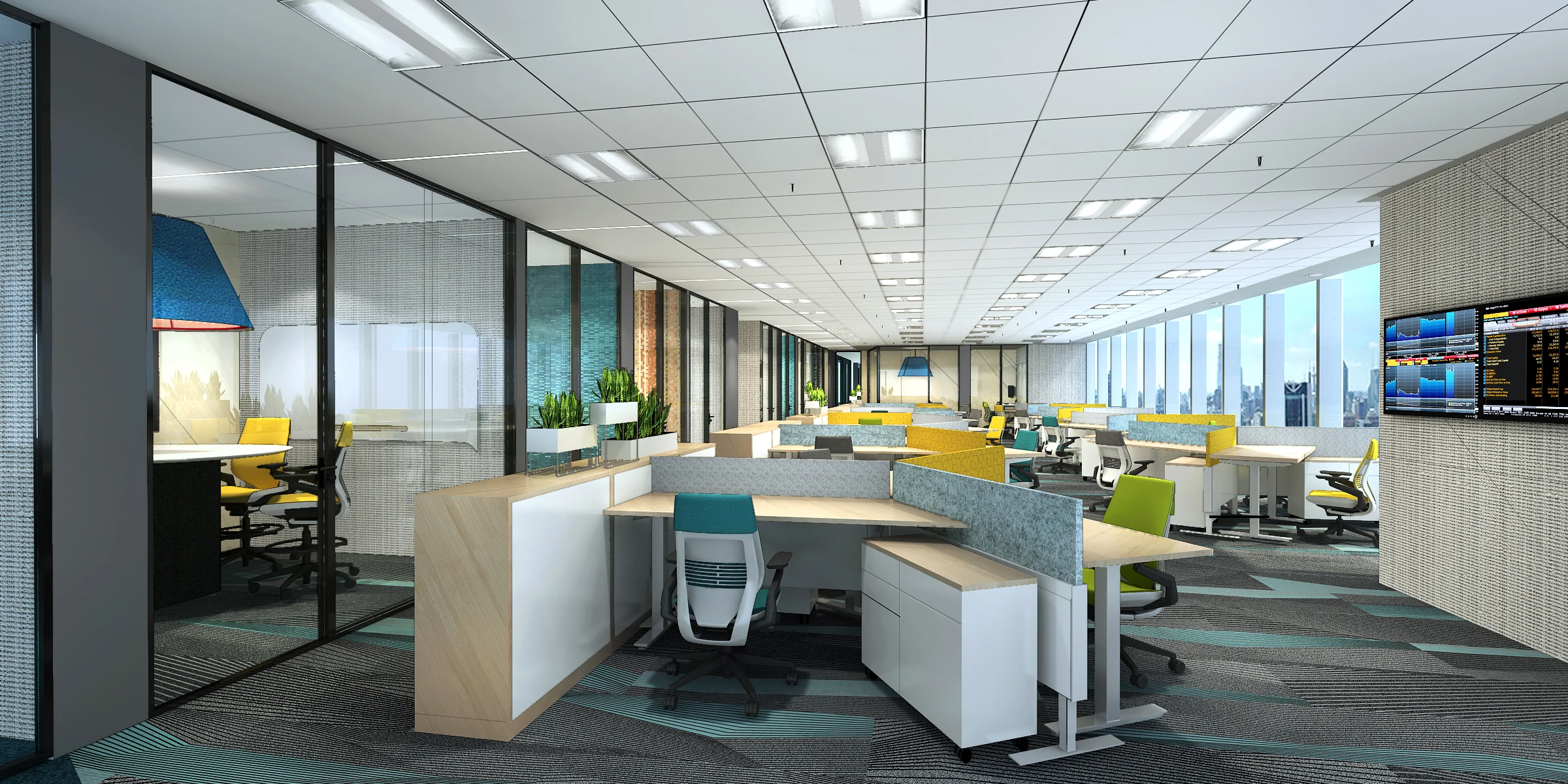 AllianceBernstein Jakarta Workplace — Open workplace