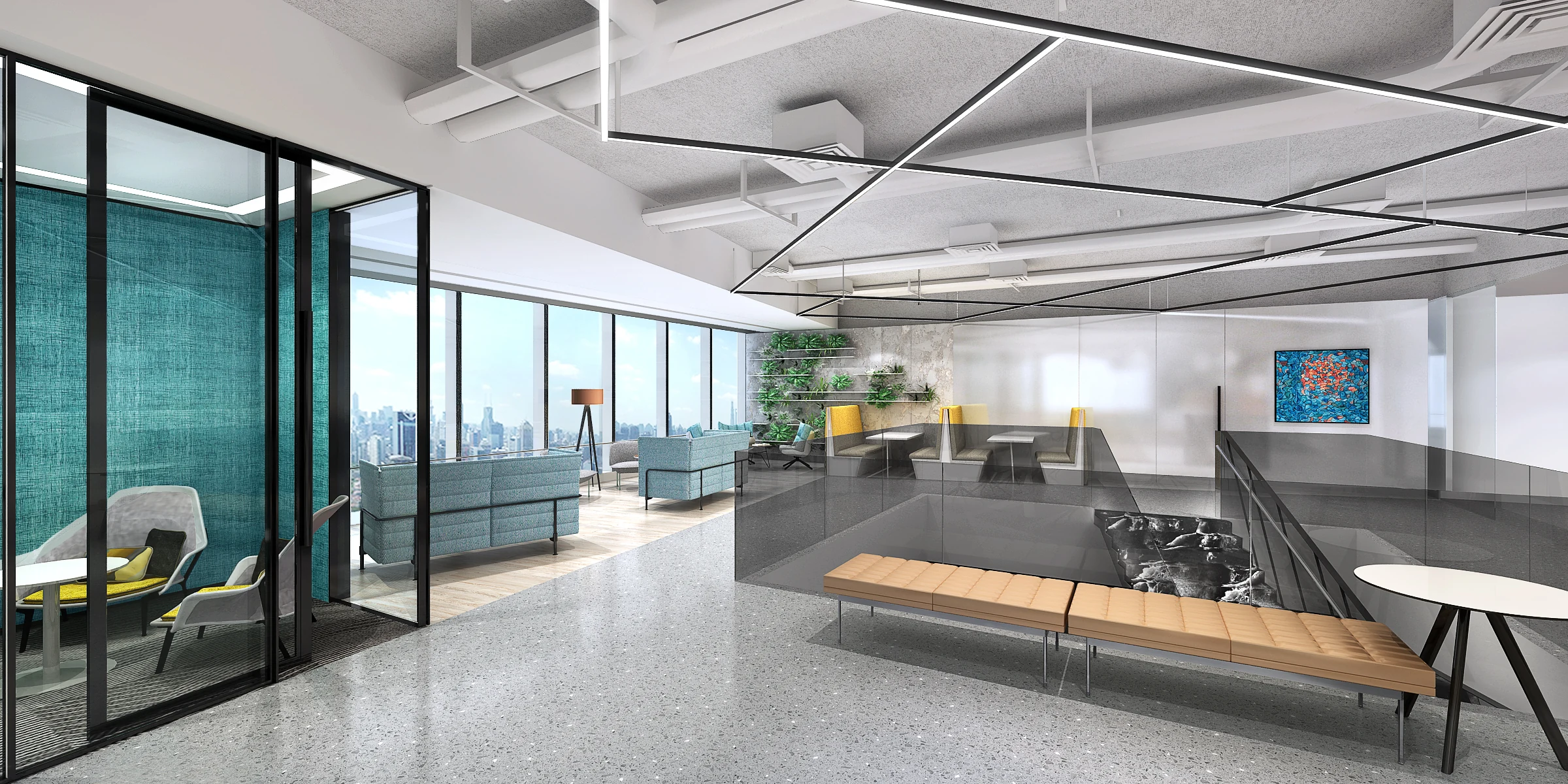 AllianceBernstein Jakarta Workplace — Meeting suite