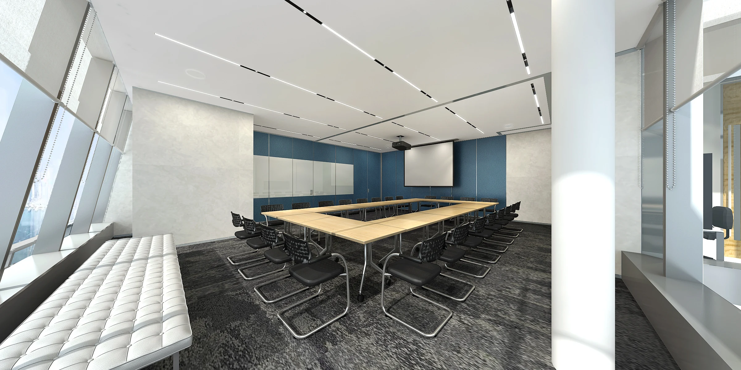 Credit Suisse Jakarta Client Suite — Tampilan interior 03