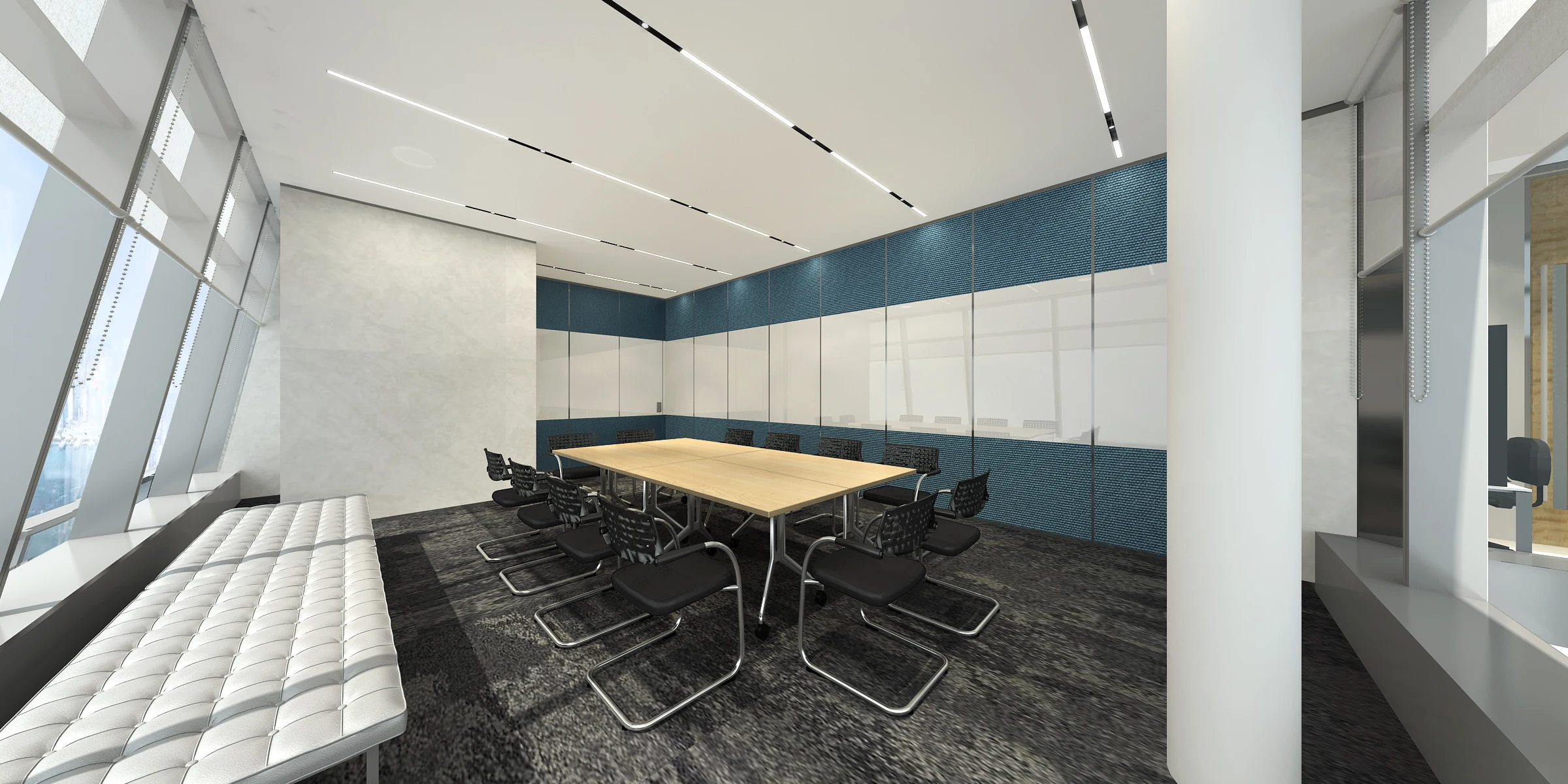 Credit Suisse Jakarta Client Suite — Tampilan interior 05