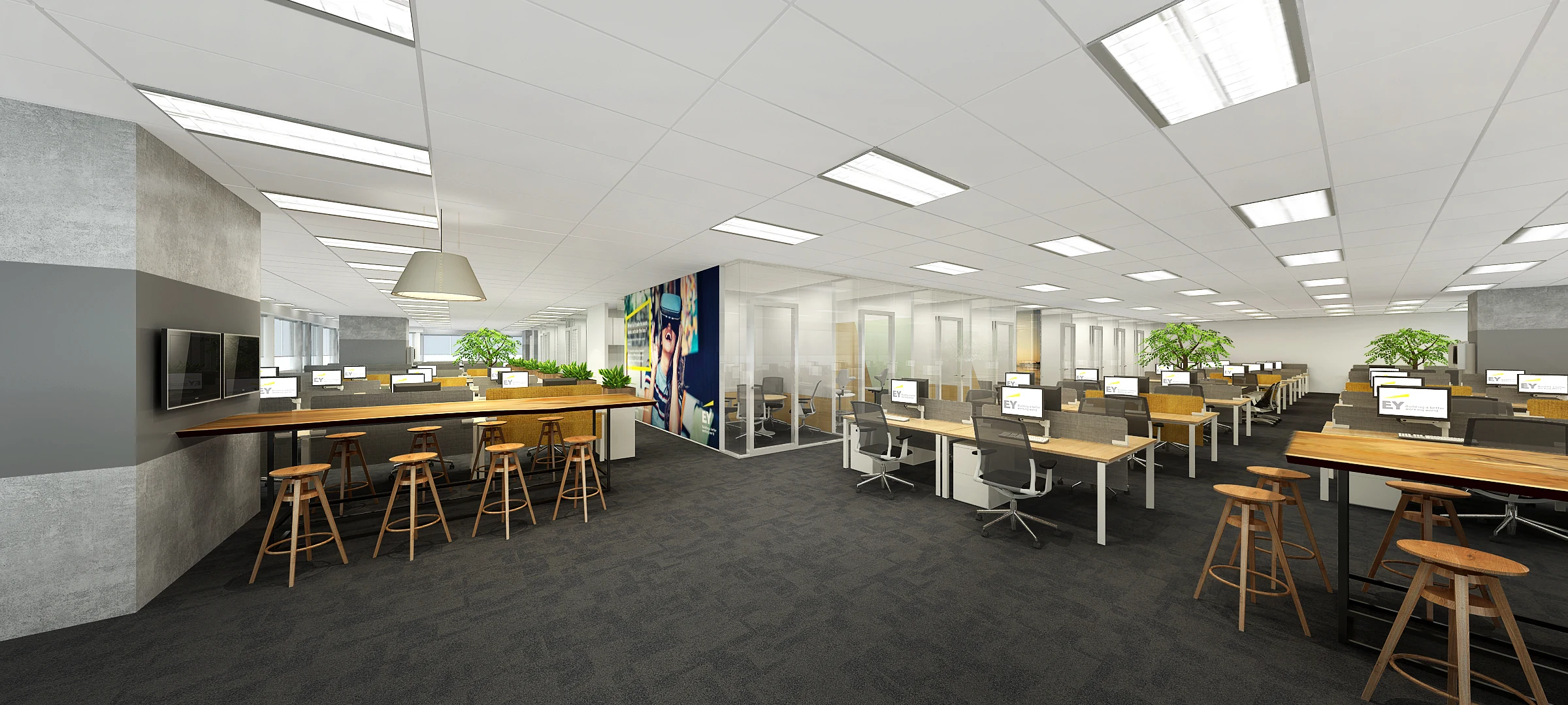 EY Jakarta Workplace — Reception
