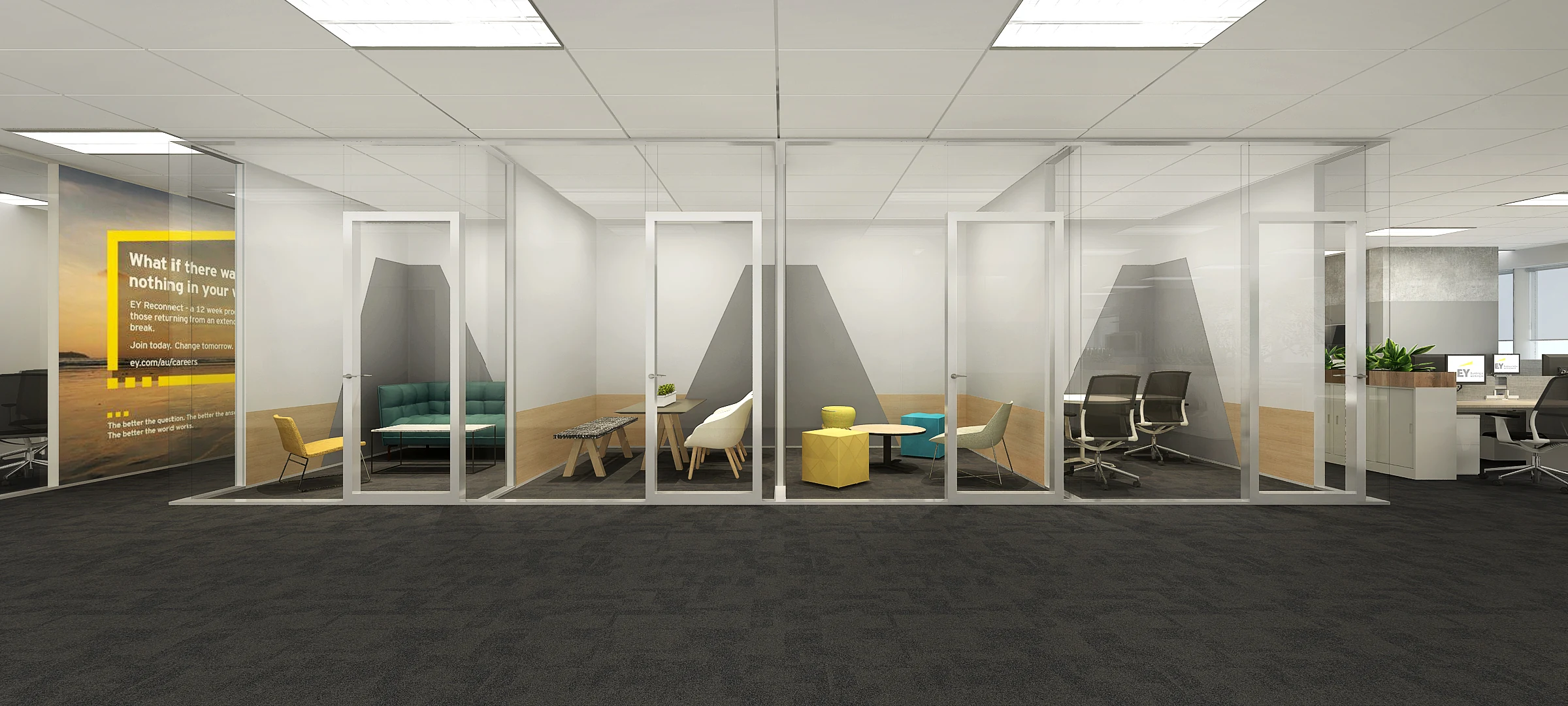 EY Jakarta Workplace — Meeting suite