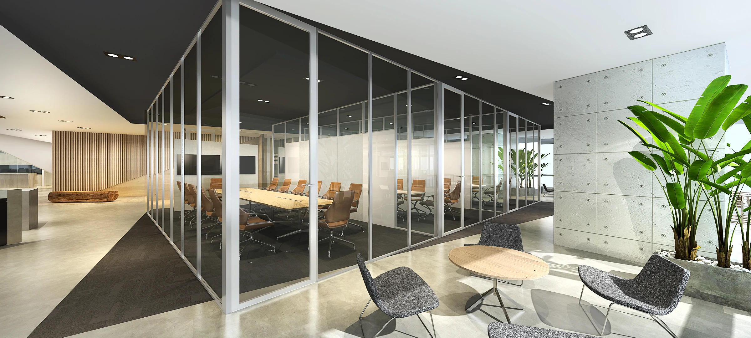EY Jakarta Workplace — Shared table
