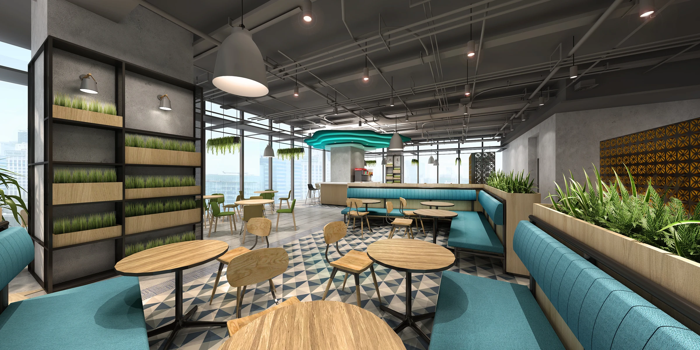 Google Jakarta Workplace — Interior view 04