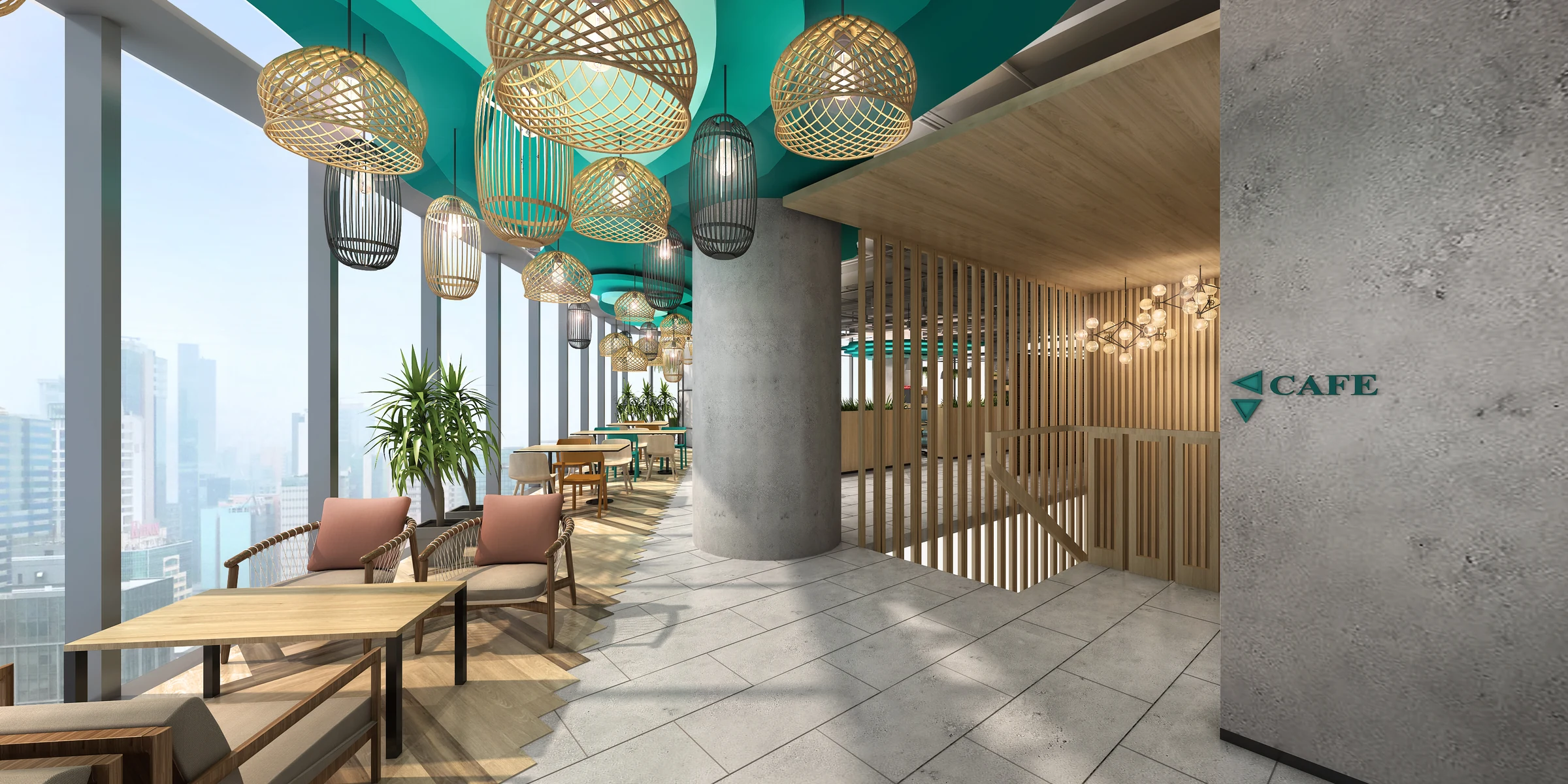 Google Jakarta Workplace — Interior view 06
