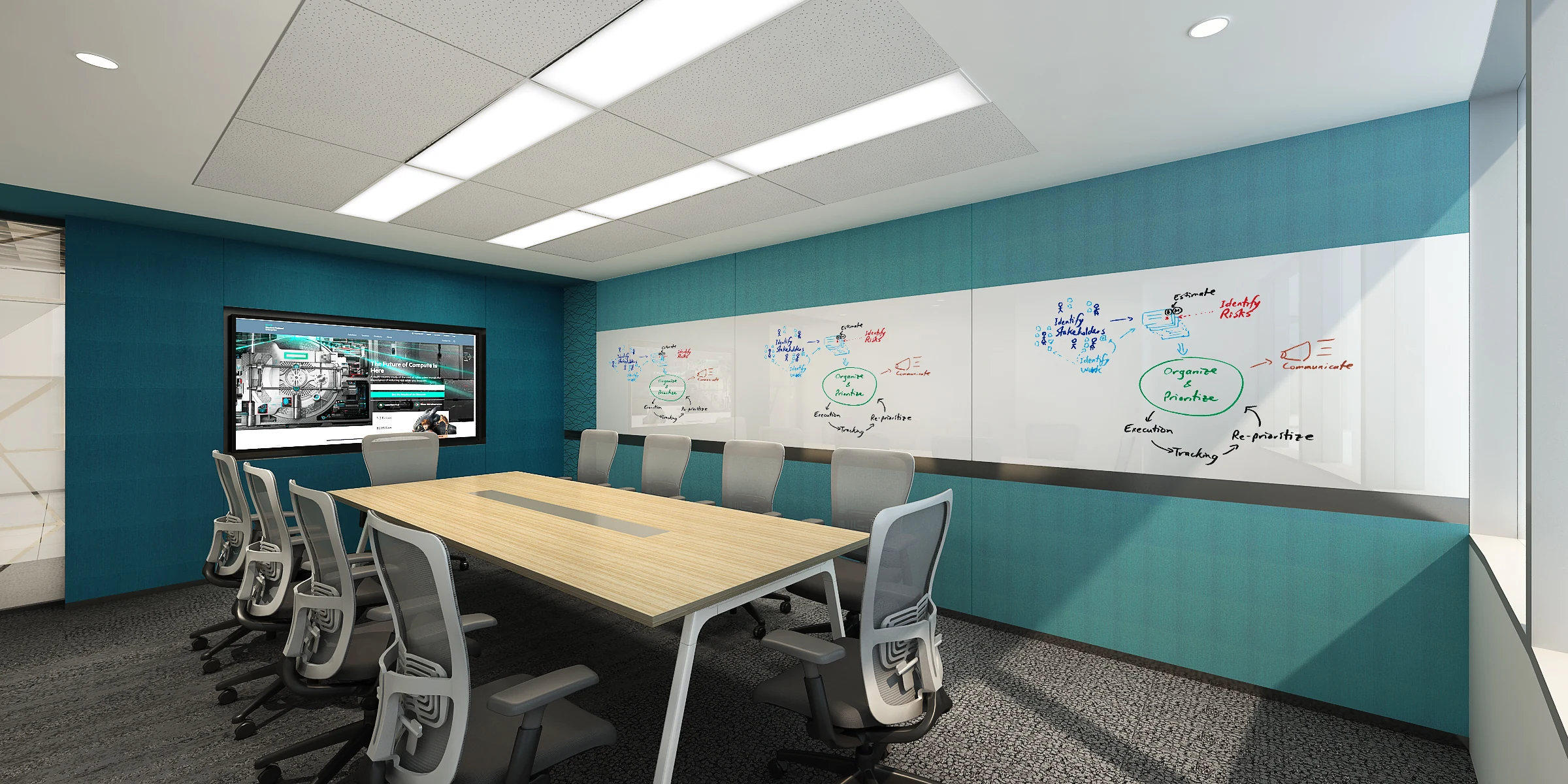 HPE Jakarta Technology Hub — Meeting room