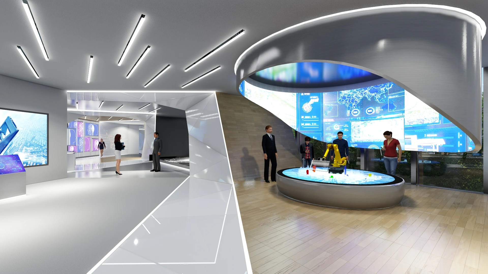 IBM Jakarta Experience Centre — Shared table