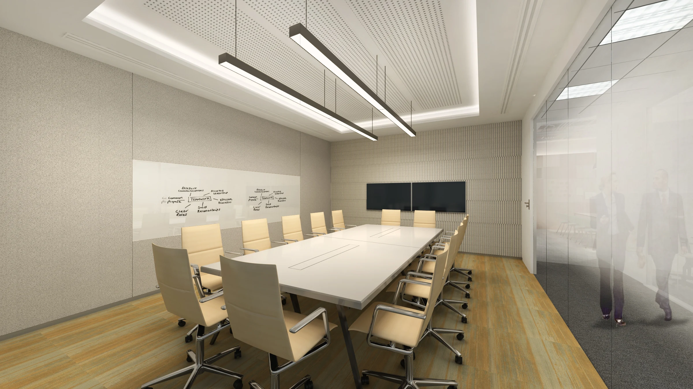 LinkedIn Jakarta Workplace — Formal meeting room