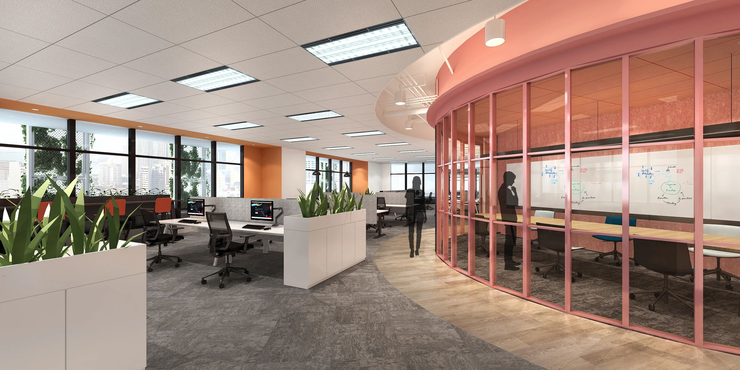 Nestlé Jakarta Workplace — Central social hub