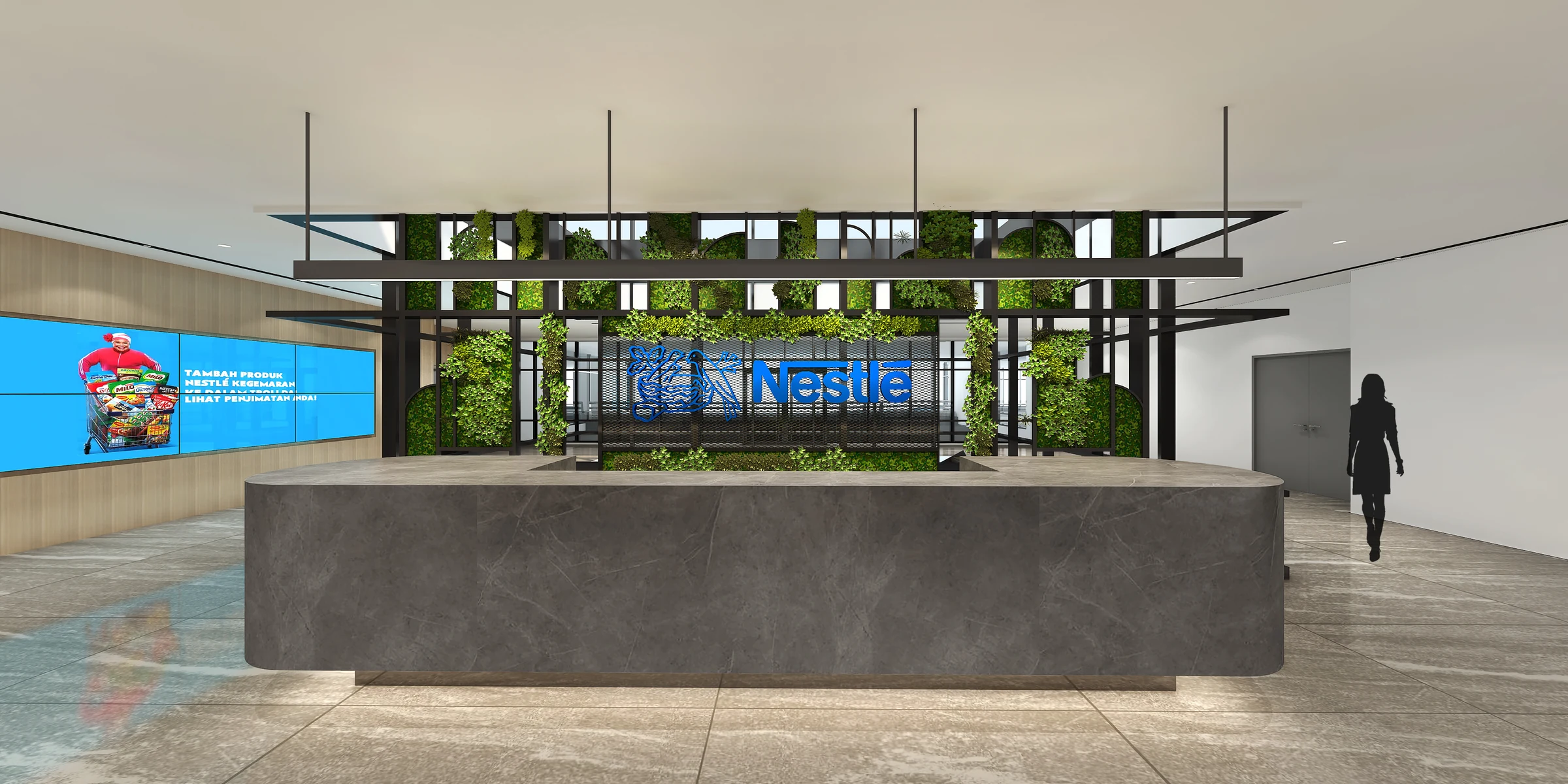 Nestlé Jakarta Workplace — Meeting setting