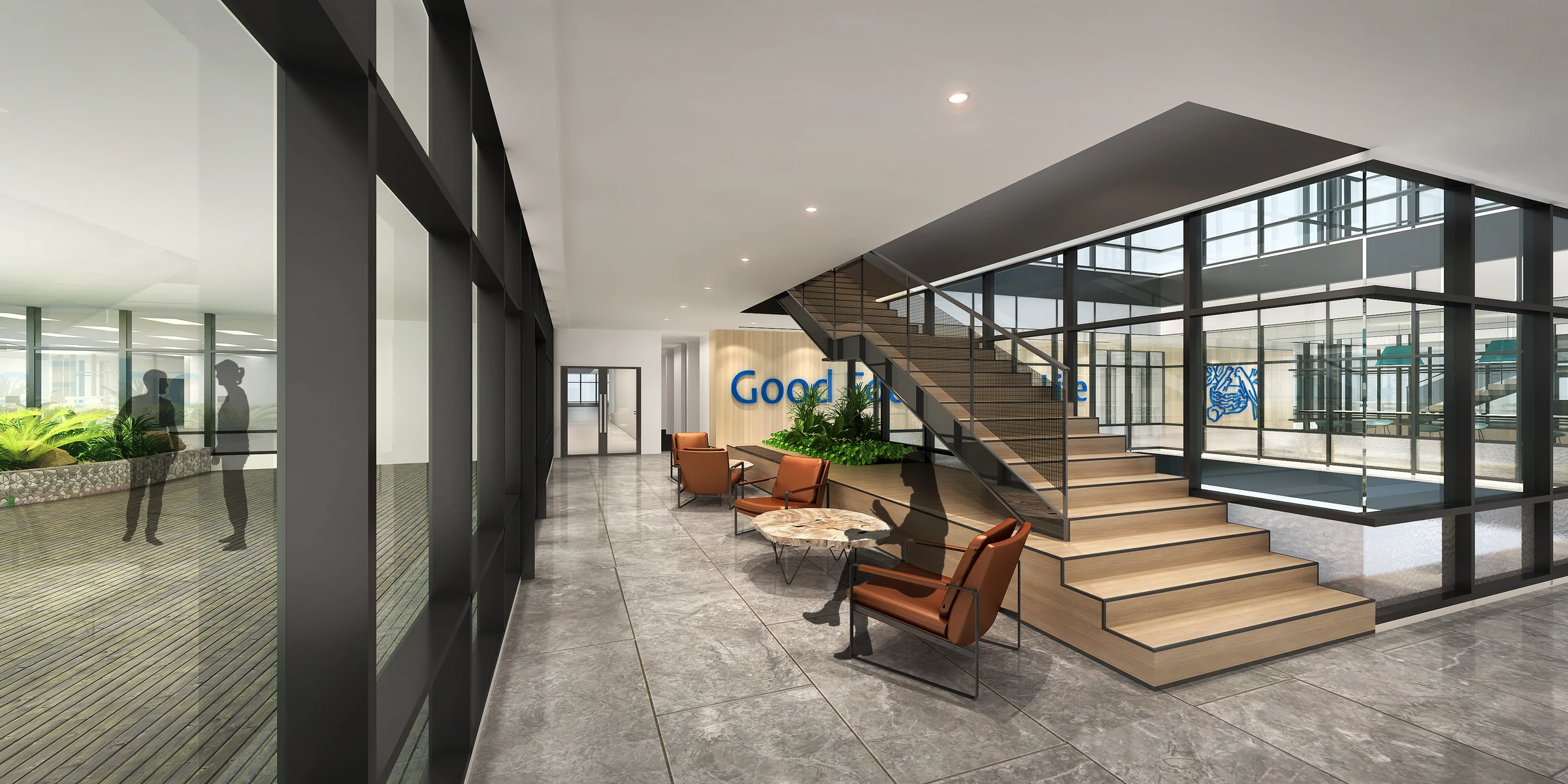 Nestlé Jakarta Workplace — Quiet work area