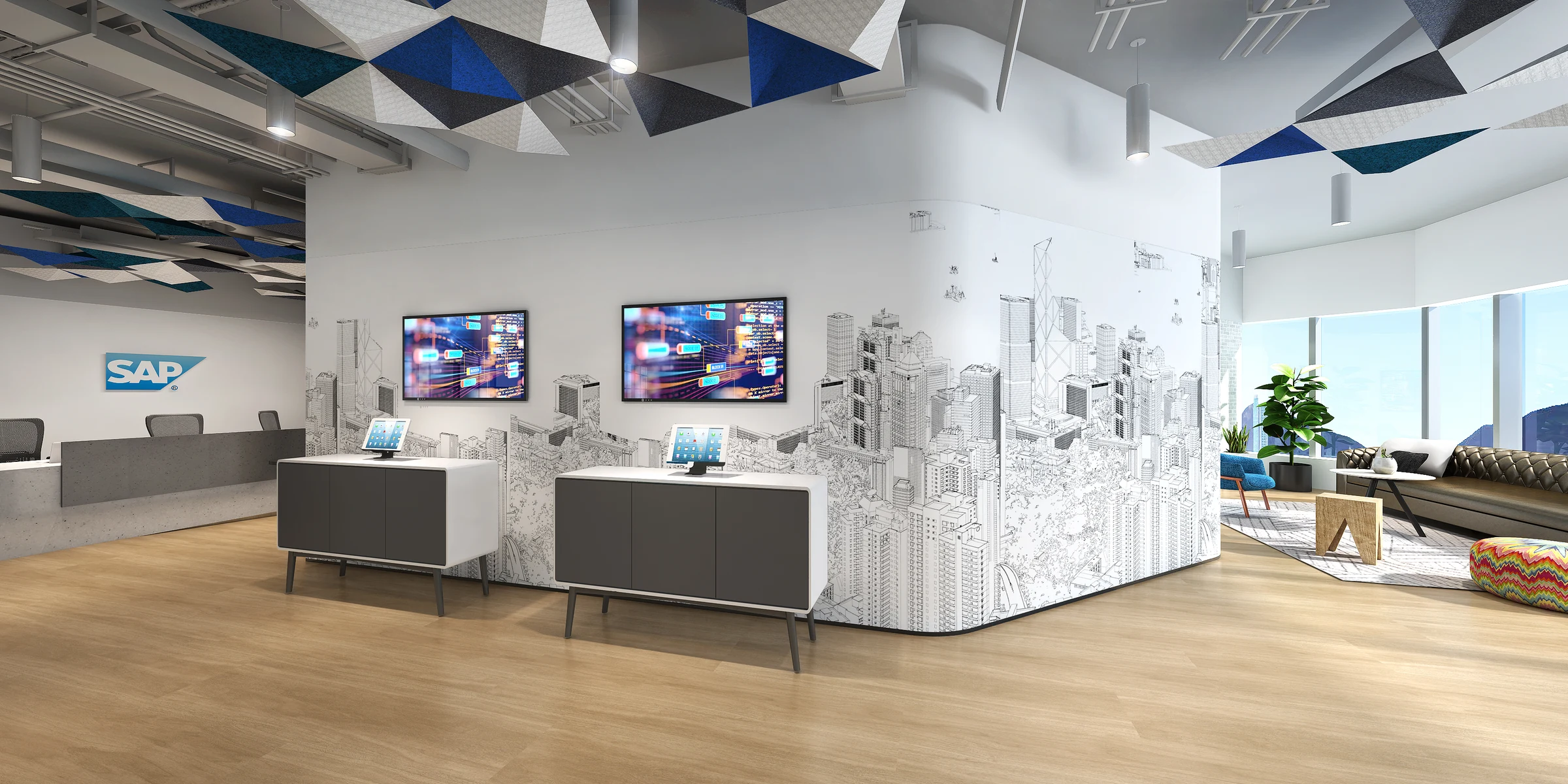 SAP Jakarta Experience Centre — Social setting